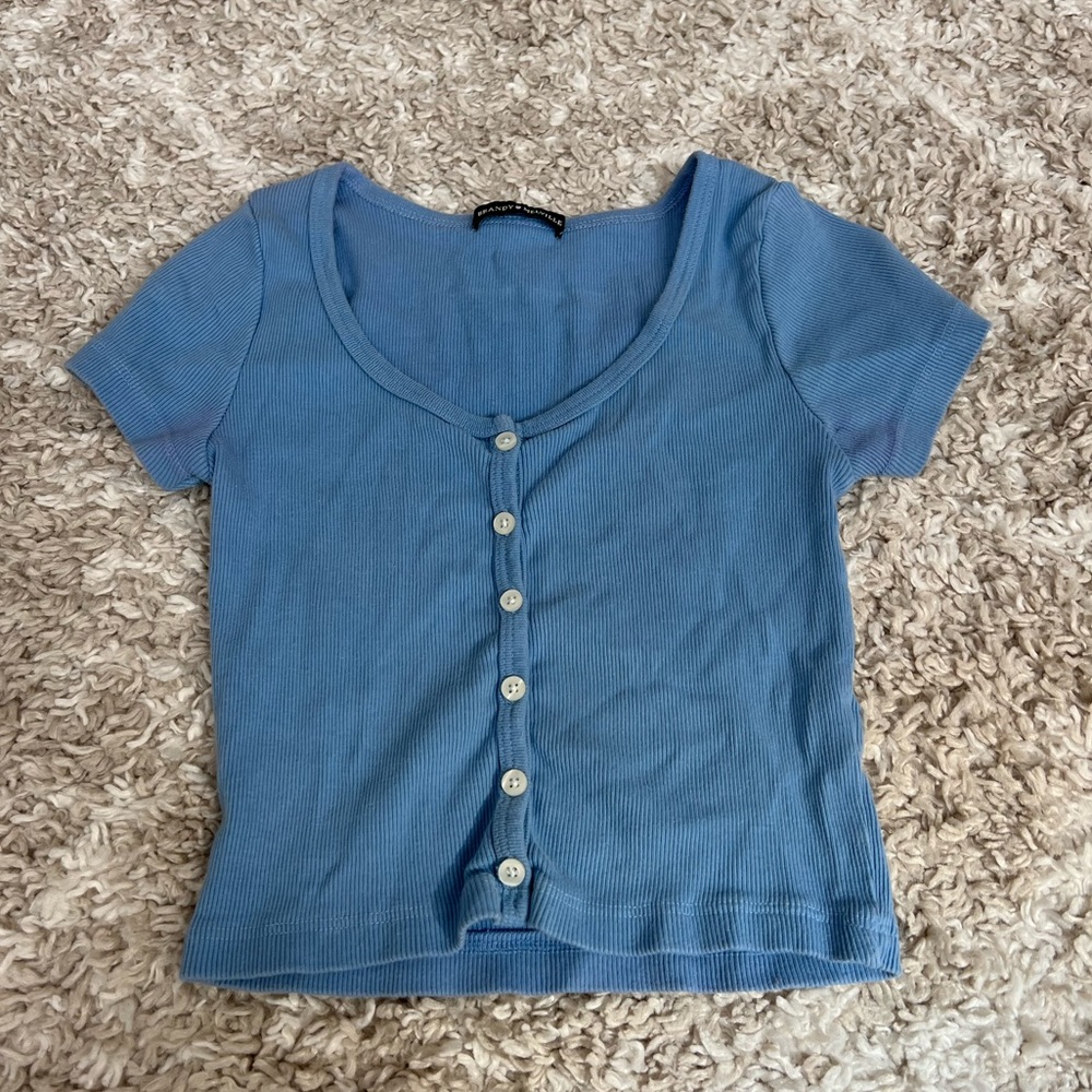 Brandy Melville Zelly Top Shortsleeve